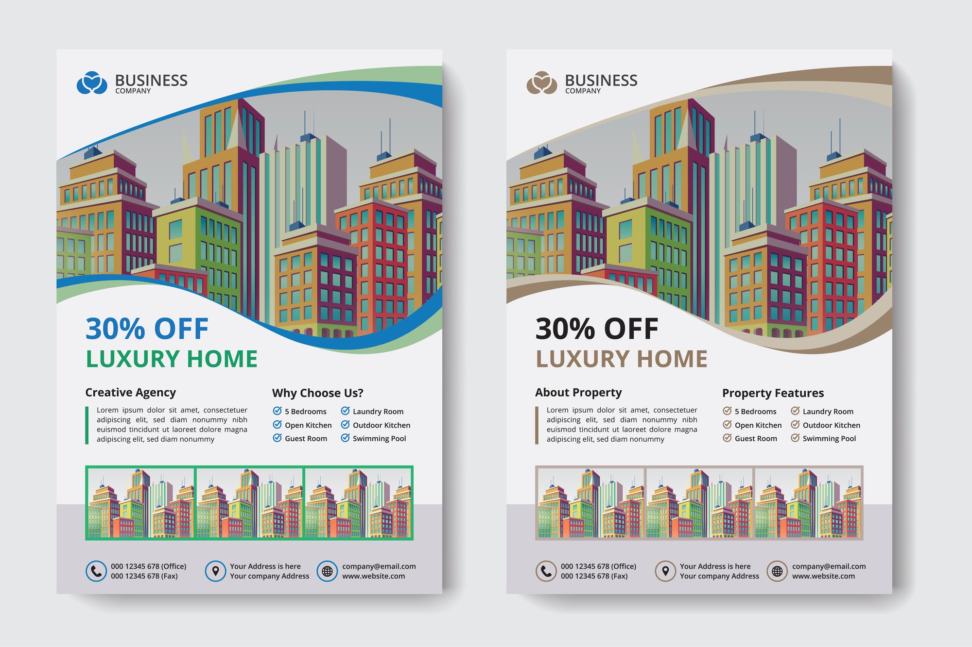 commercial real estate flyer