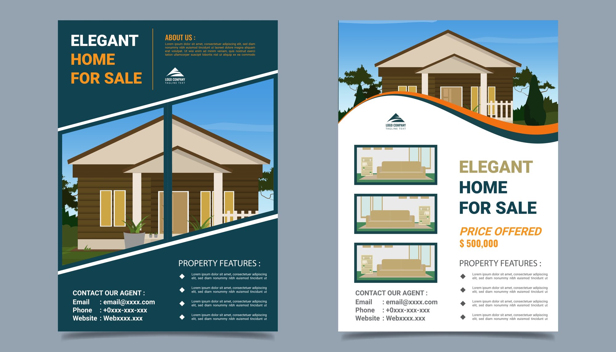real estate flyer