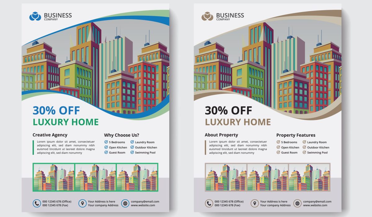 commercial real estate flyer