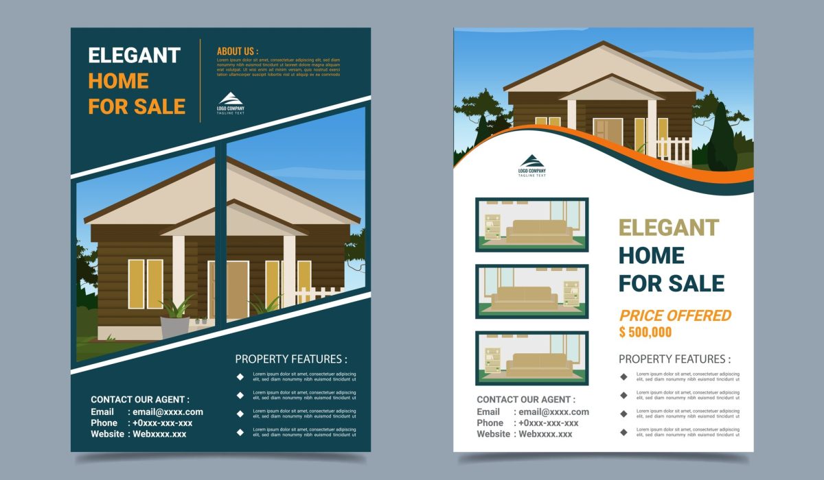 real estate flyer